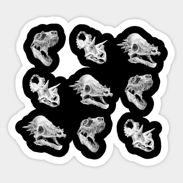 Cretaceous Park Sticker by Ashdoun